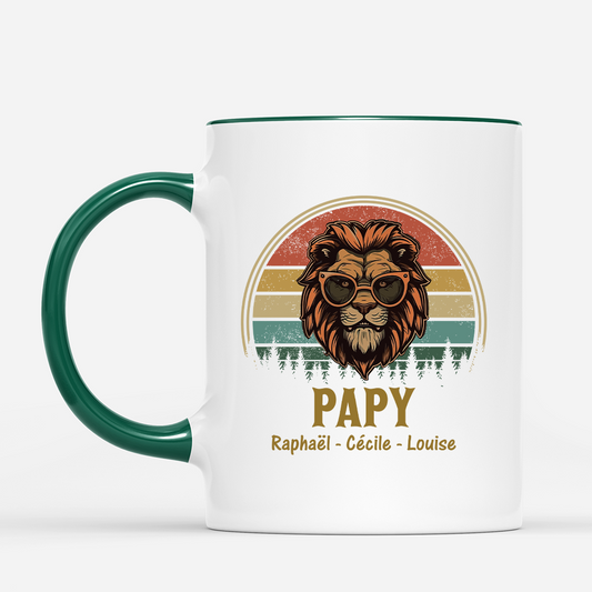 2212MFR2 mug personnalise pour papa papa ours 2212m3h5b