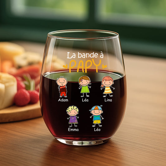 2231IFR2 verre a vin sans pied personnalise la bande a papa version mince 2231ikm5b