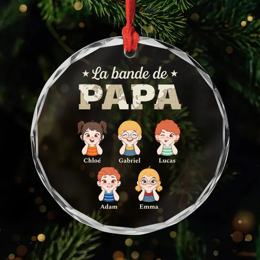 2317OFR1 ornement en verre personnalise la bande a papa 2317okl0b_12da8e71 ffe9 48b5 9eff 3f10d8691514