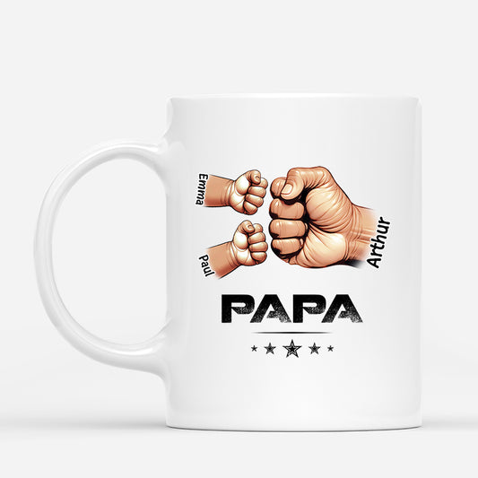 2407MFR1 papa papy bosses de poing avec mains mug personnalise pour homme_d363396e 9c5d 47f9 a338 c7b5eee62a6f
