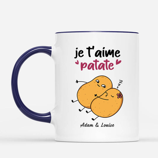 2473MFR2 mug je taime patate personnalise