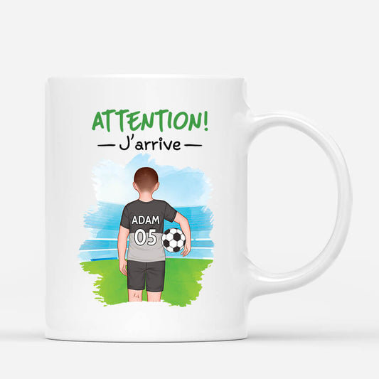 2589MFR1 mug attention_ jarrive version garcon personnalise