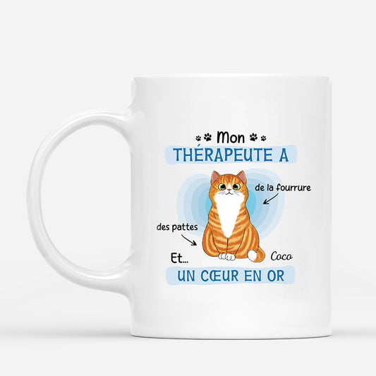 2593MFR1 mug mon therapeute chat avec fourrure des pattes et un coeur en or personnalise_4d9f64d6 7018 4a92 aca6 2c2befc716e4