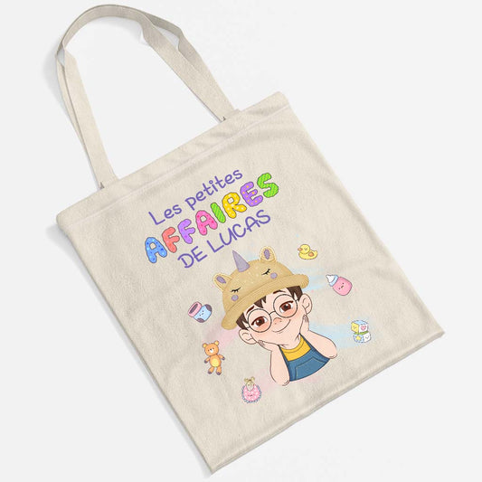 2651BFR2 les petites affaires de lucie tote bag personnalise pour fille