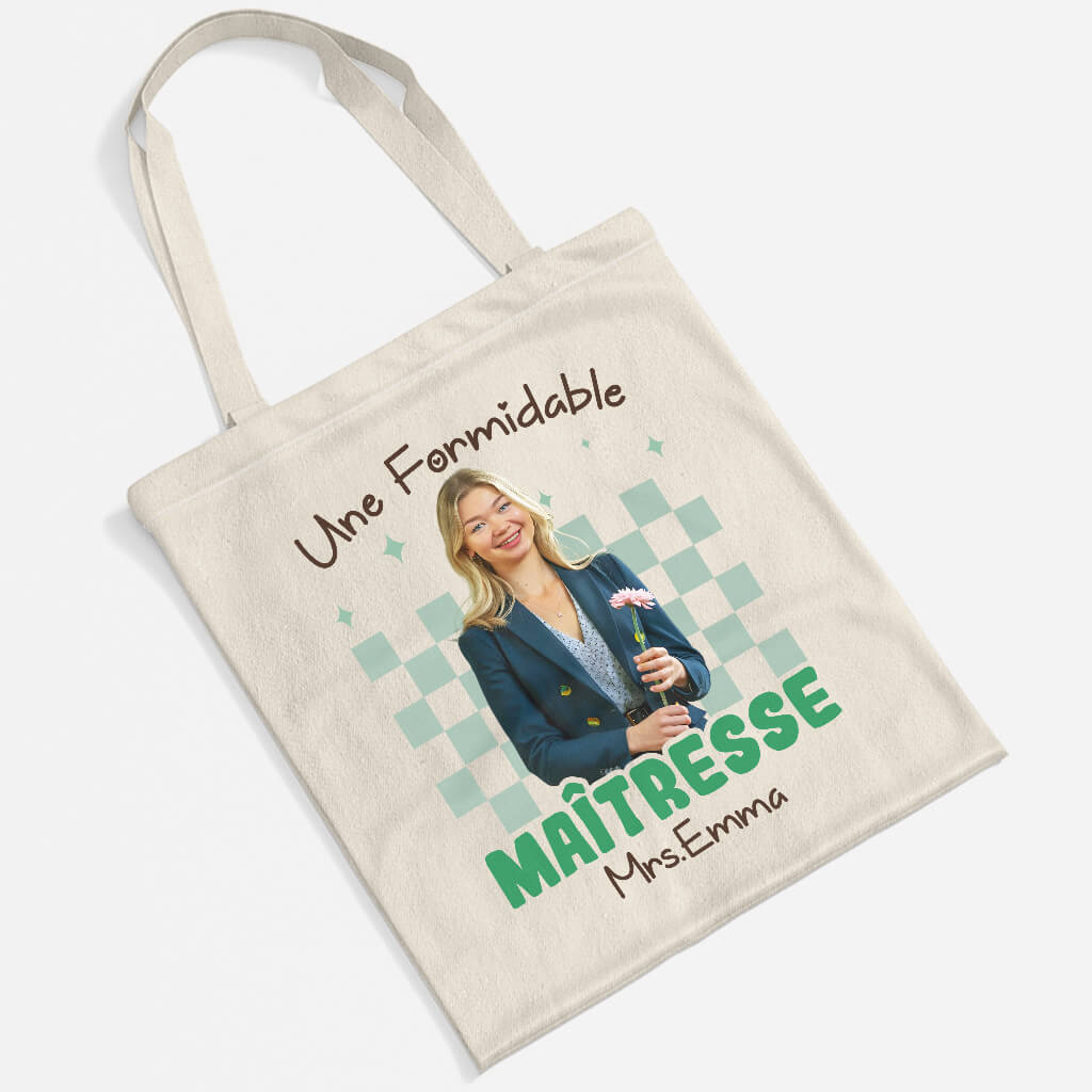 2653BFR2 une formidable maitresse tote bag personnalise pour maitresse