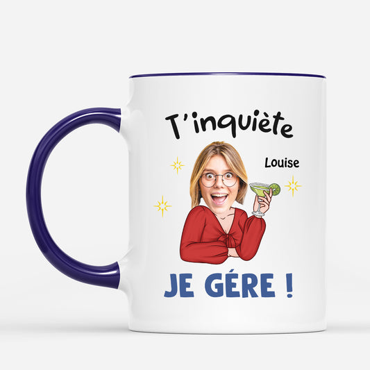 2668MFR2 mug personnalise pour femme humour tinquiete