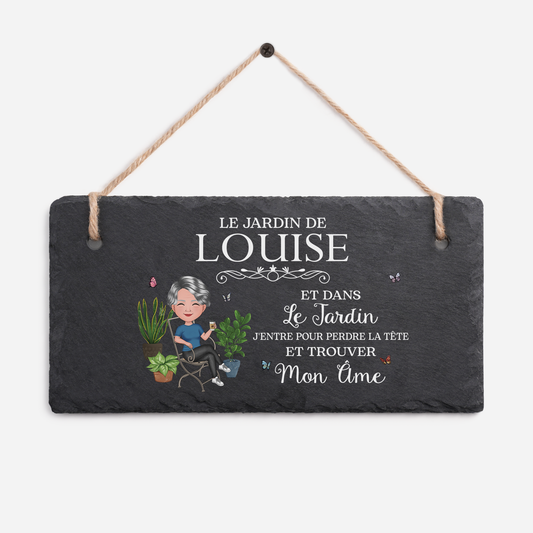 2679AFR1 plaque ardoise personnalisable decorative_ cadeau jardinage femme 2679ae8h8h