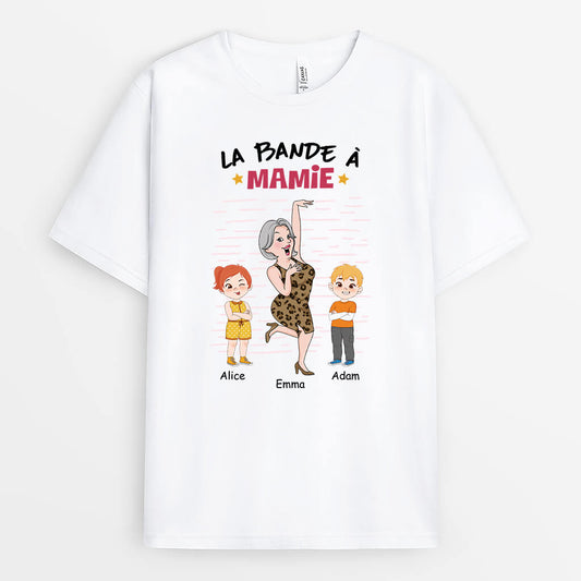 2698AFR1 la bande de mamie qui danse t shirt personnalise mamie original