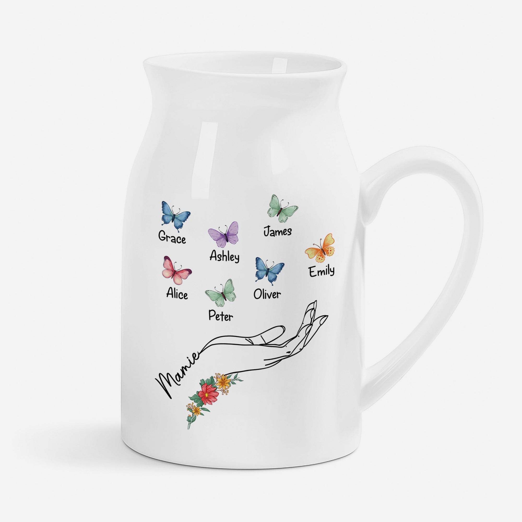 2782OFR1 vase personnalise pour maman avec papillon 2782o6l5a