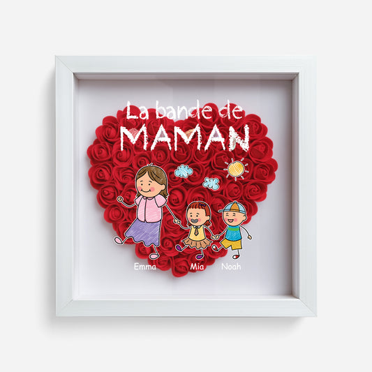 2793OFR1 boite a fleurs personnalisee la bande a maman mamie dessin crayon 2793o3l8b