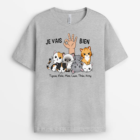 2796AFR2 je vais bien avec les chats mignons tee shirt personnalise chat_d0d6907b dace 483d b137 4bbf51fa4b6c