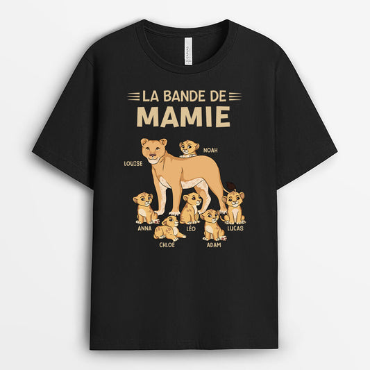 2799AFR1 la bande a maman version tigres t shirt personnalisable maman