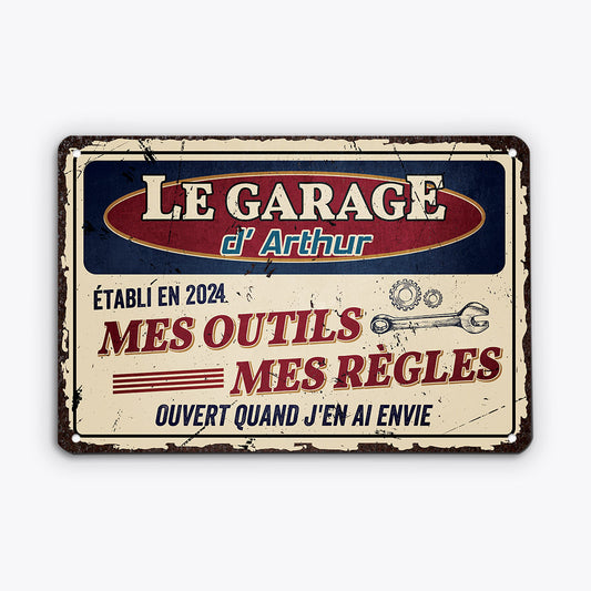 2959EFR2 mes outils mes regles version simple plaque en metal pour homme_2e0edd0a a333 4e07 8528 e7a7ddcf5b79