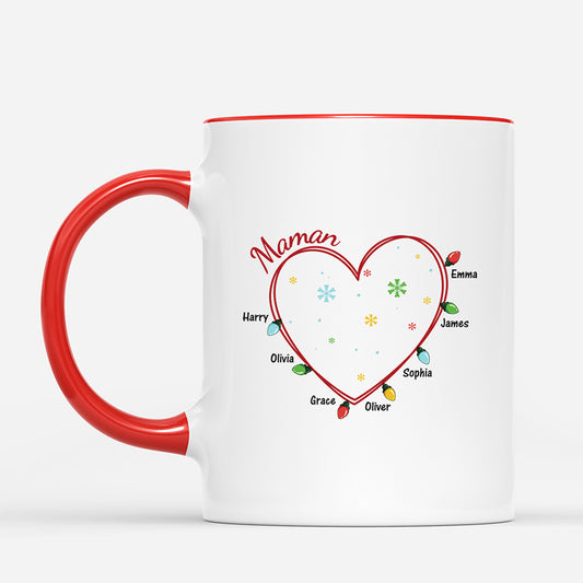 3017MFR2 mug personnalise avec prenom lumieres de noel de mamie 3017mkv0a