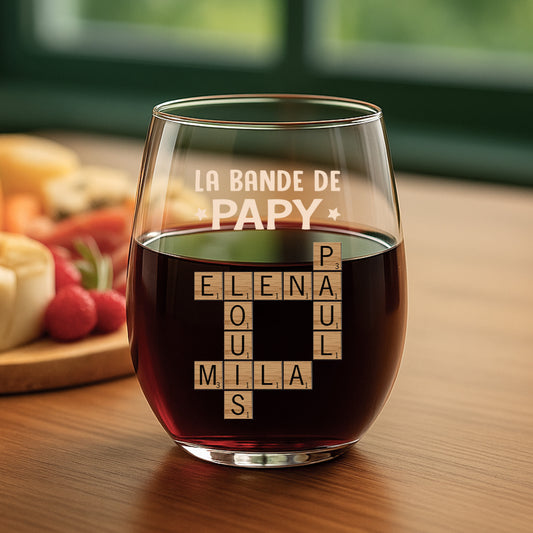 3142IFR2 verre a vin sans pied personnalise la bande a papa avec mots croises 3142ikl5b_f28cab7c f894 4d34 868c ede83b77f67e