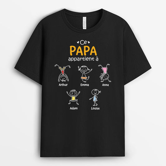 3291AFR1 ce papy appartient a version bonhommes allumettes tee shirt personnalisable papy_83319be9 510c 4d97 ab1c 3e6a59522076