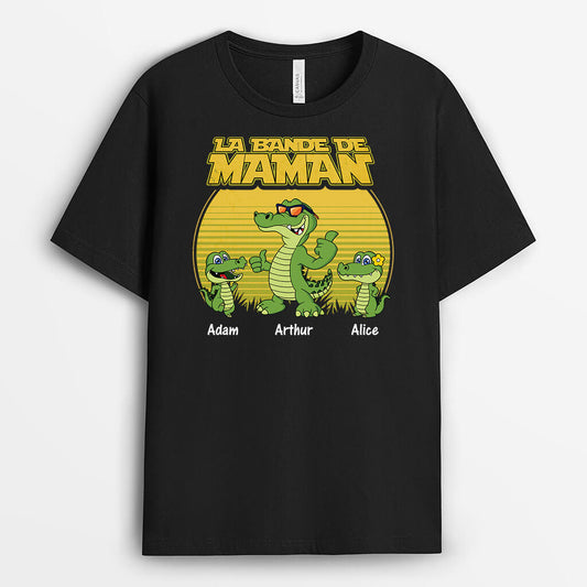 3309AFR2 la bande a papy version crocodiles cool tee shirt pour papy