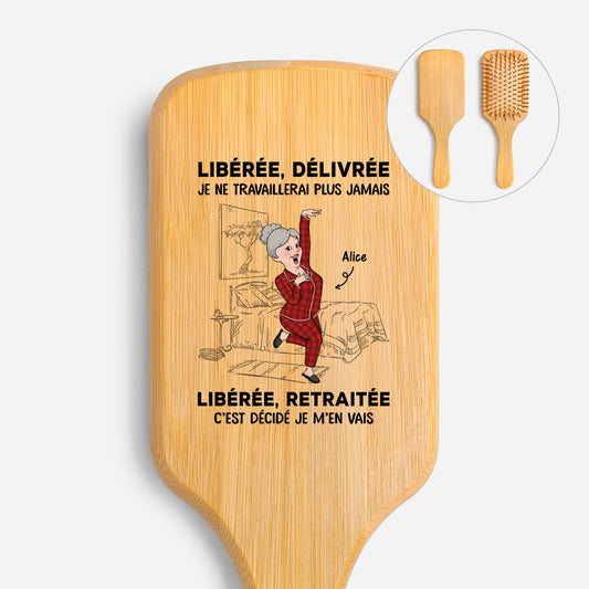 3316QFR1 brosse a cheveux personnalisee en bambou pour retraite libere delivre 3316q3q0a_7a2e6363 845c 489e a611 5f492c2f7014