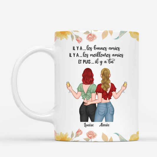 3386MFR2 il y a toi mug personnalise pour meilleure amie