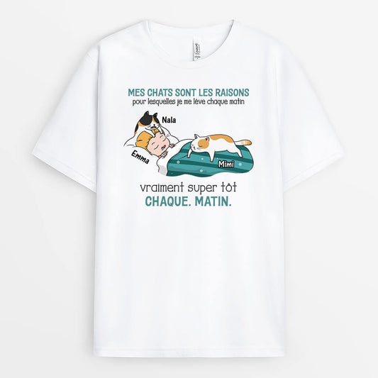 3543AFR1 mon chat est la raison tee shirt avec des chats_1_cc253f51 87f0 4917 ae70 e4ddb7d78803