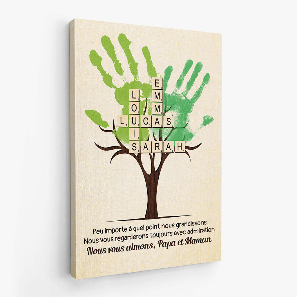 3574CFR2 nous vous aimons papa et maman toile famille personnalisee_4bd96f96 a311 4f56 a12d d73d5984e821