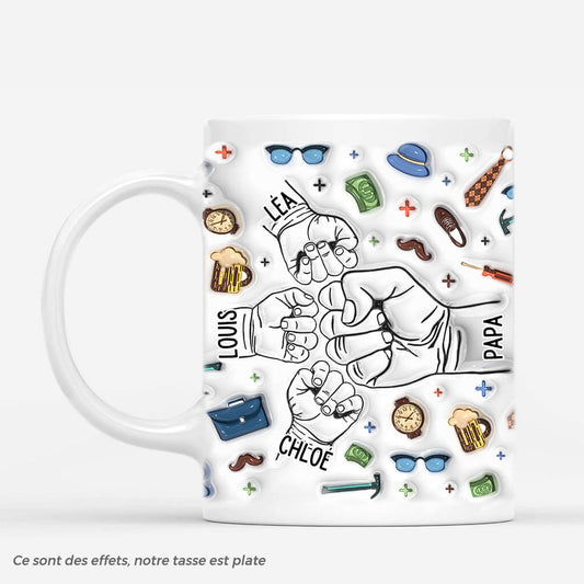 3604MFR1 papy avec bosses de poing version accessoires 3d mug pour papy personnalise_3c003d1e 376b 4f36 ab3f 8eaeb3c2a34d