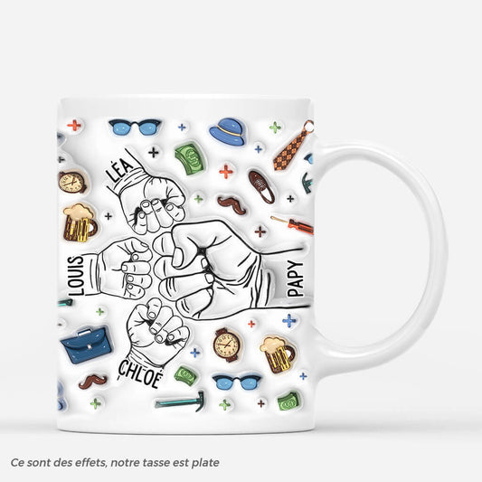 3604MFR2 papy avec bosses de poing version accessoires 3d mug pour papy personnalise_db65c3c1 f772 49c0 aebc 3f797bda5717