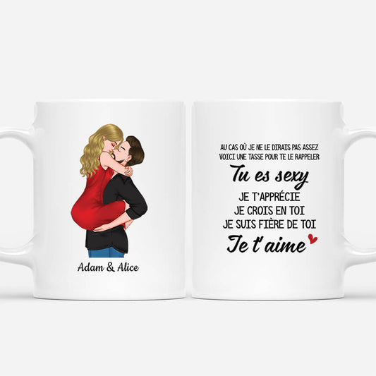 3727MFR1 au cas ou je ne le dis pas assez mug couple personnalise