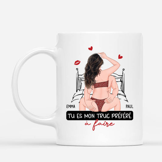 3733MFR1 tu es mon truc prefere a faire version romantique mug original pour couple