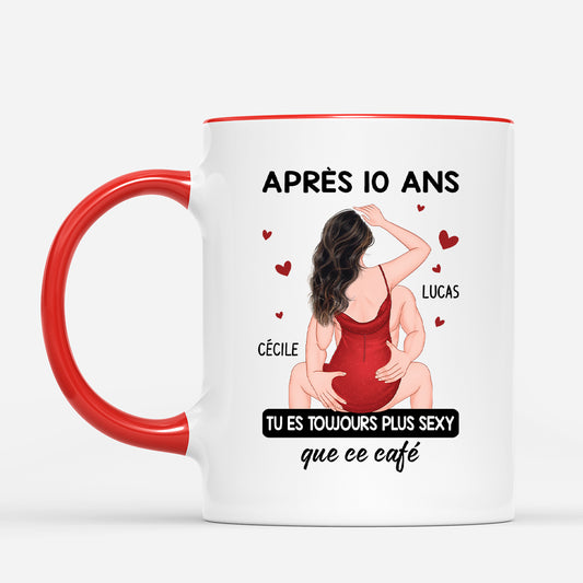 3735MFR2 tu es toujours plus sexy que ce cafe version romantique mug couple original