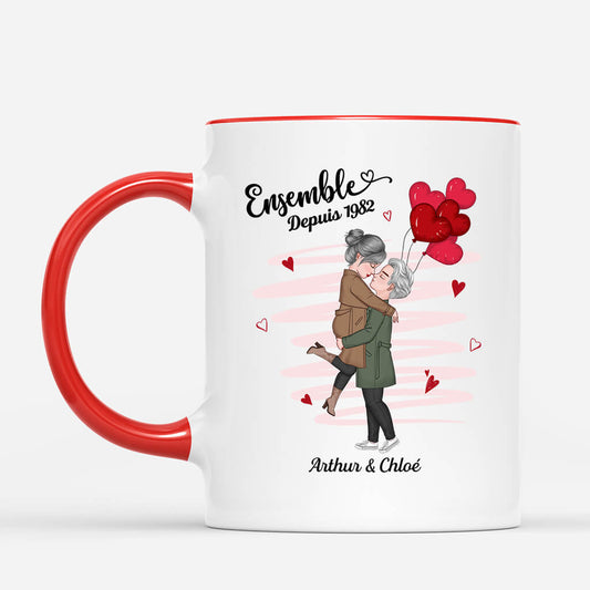 3760MFR2 ensemble pour toujours dans tes bras  mug pour couple personnalise 3760M3I8G