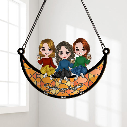 3772UFR1 attrape soleil personnalise en acrylique ensemble pour toujours 3772u8e0e