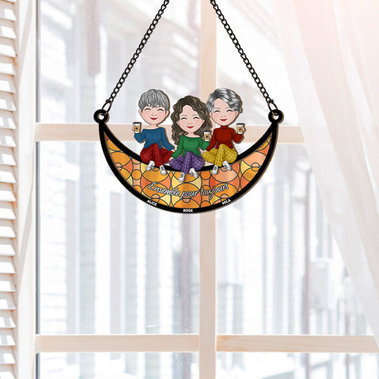 3772UFR2 attrape soleil personnalise en acrylique ensemble pour toujours 3772u8e0e