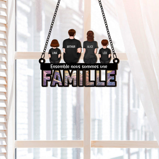 3785UFR2 attrape soleil personnalise en acrylique famille ensemble 3785u6h5i