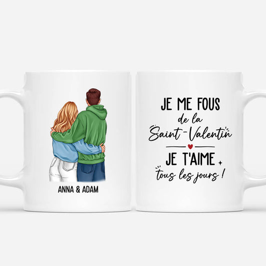 3792MFR1 je me fous de la saint valentin version romantique  mug pour couple personnalise 3792M5I5G