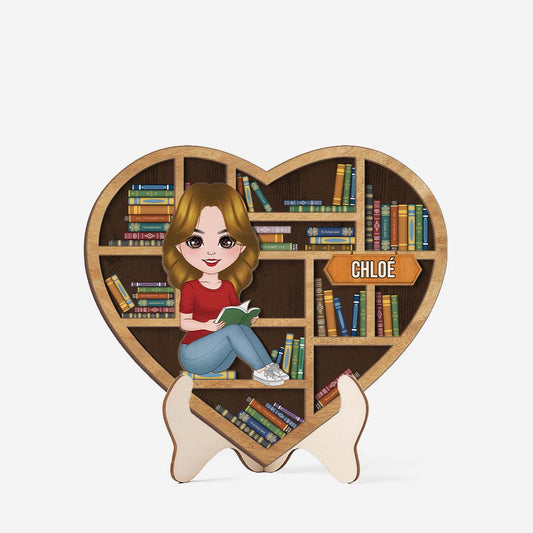 3794QFR1 plaque en bois personnalisee pour femme jaime les livres 3794q5l8a