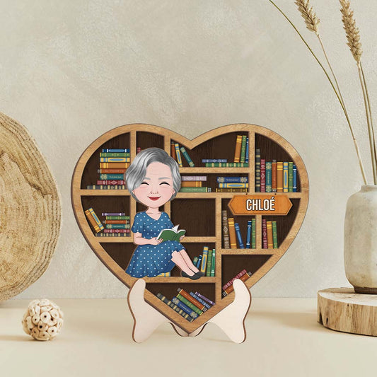 3794QFR2 plaque en bois personnalisee pour femme jaime les livres 3794q5l8a