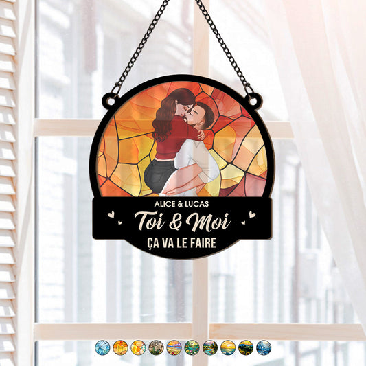 3797UFR2 attrape soleil personnalise couple toi moi et la mer 3797u5e7g