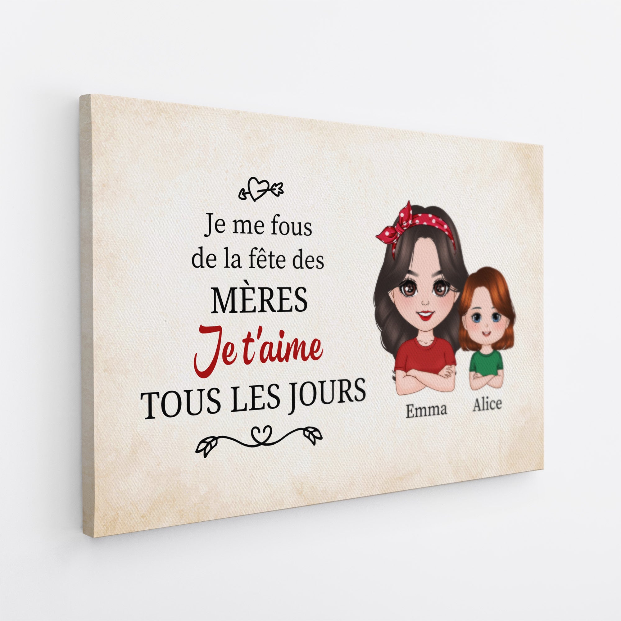 3799CFR2 toile personnalisee mamie je me fous de la fete des grands meres 3799C_682a2e0a 8ce1 4c1f ac21 96e336d90f1c