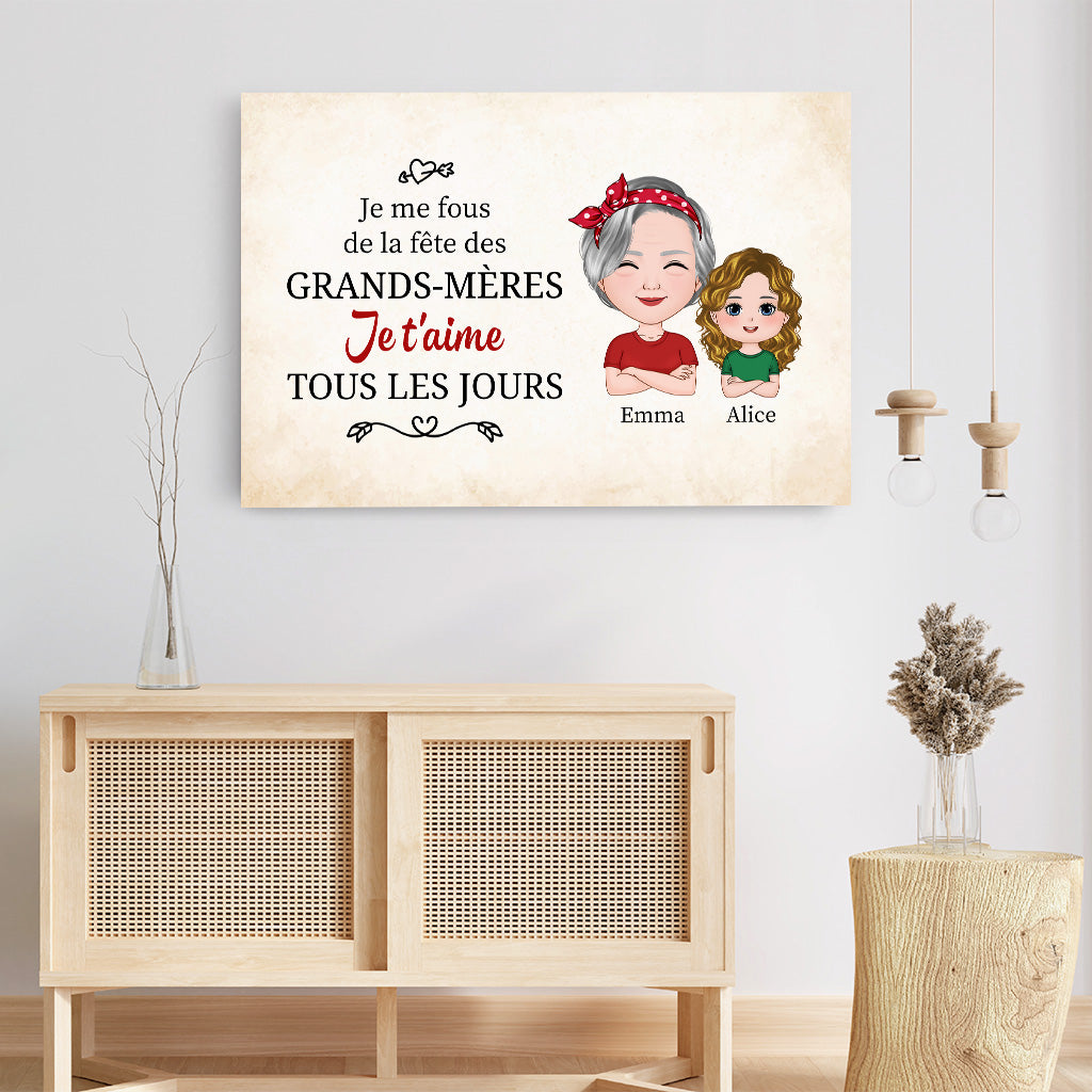 3799CFR3 toile personnalisee mamie je me fous de la fete des grands meres 3799C_2_c61fa647 ad54 4cc3 95eb fcb198765cbf