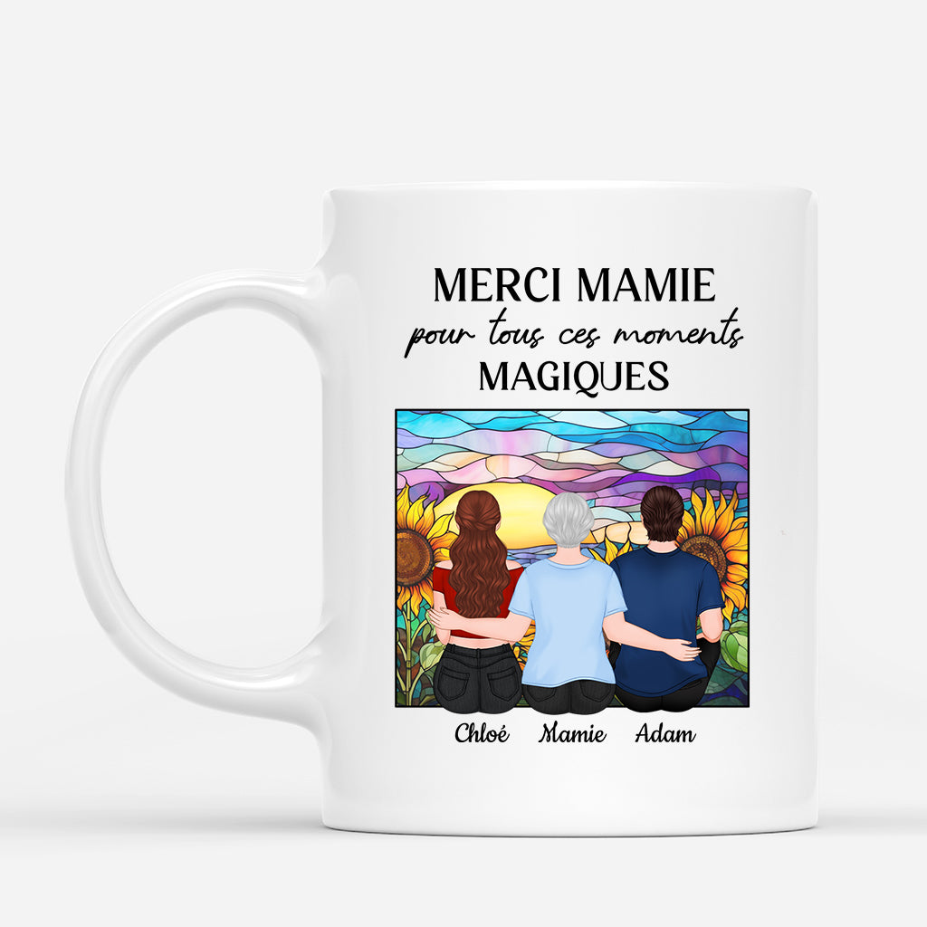 3821MFR1 mug grand mere personnalise merci mamie dessin de tournesol_s 3821m6i8a