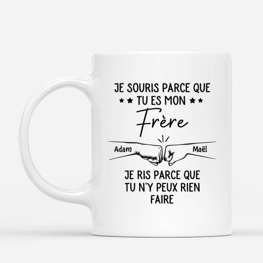3825MFR1 tu es mon frere mug personnalise frere 3825M6M3E