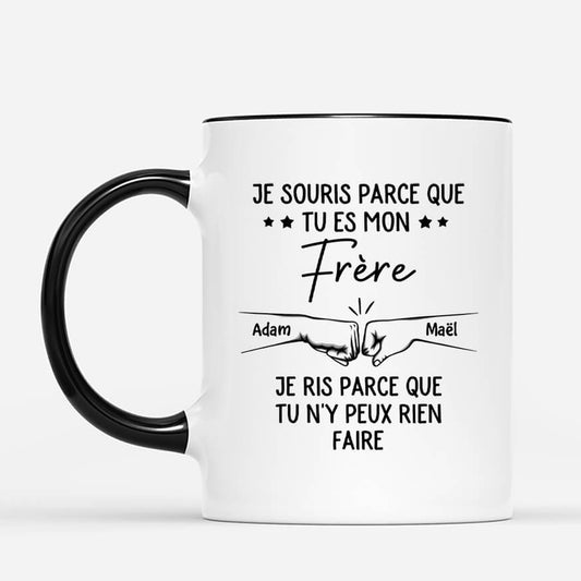 3825MFR2 tu es mon frere mug personnalise frere 3825M6M3E