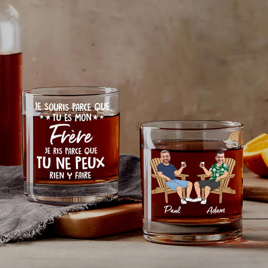 3832IFR1 verre a whisky personnalise tu es mon frere avec visages 3832I3H8E