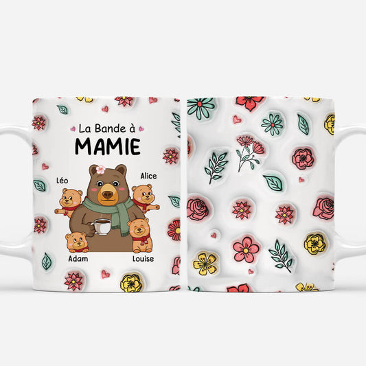 3836MFR2 mug personnalise pour maman le jardin de maman ours 3d 3836M8OA7