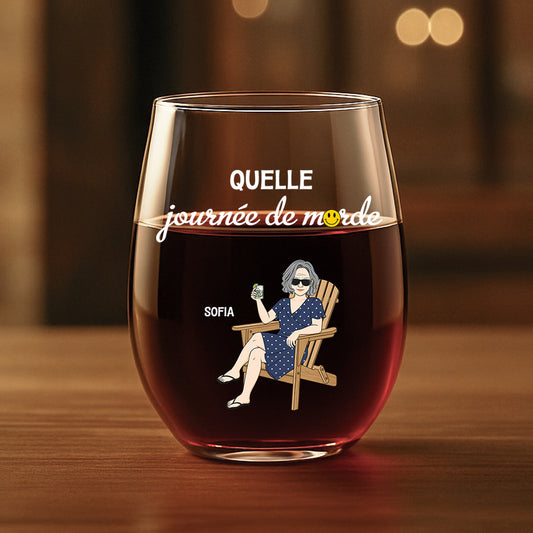 3865IFR2 verre a vin sans pied personnalise pour homme journee de merde 3865ikl8b