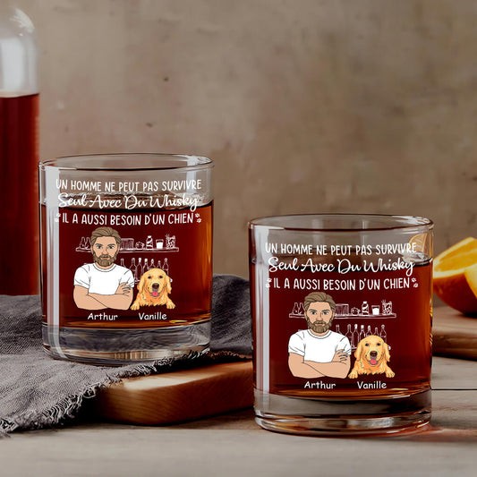 3875IFR1 verre a whisky personnalise amoureuse de son chien_ 3875I3M8C