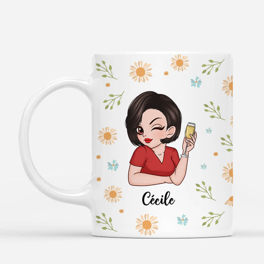 3880MFR2 tasse femme personnalisee maman mamie charmante 3880M8I8A