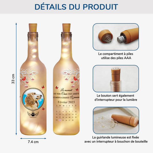 3904LFR2 bouteille lumineuse personnalisee cest le moment ou cadeau commemoratif chien 3904L_c56f89c4 070d 4097 a54d 7faf3eac9ef2