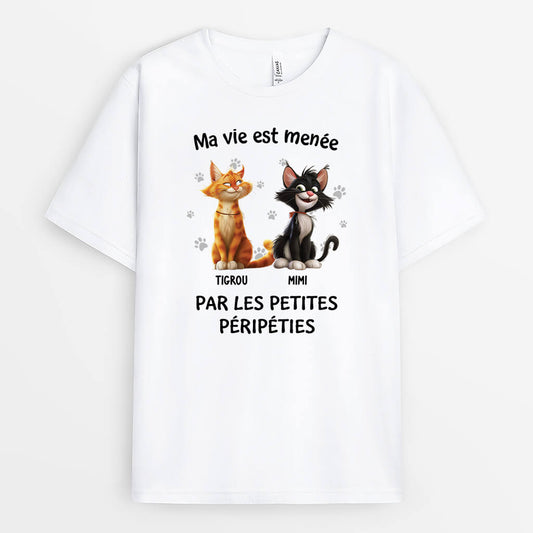 3921AFR1 t shirt personnalise avec chat les petites peripeties 3921a5k5c